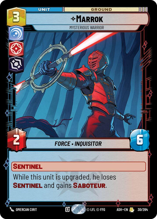 Marrok - Mysterious Warrior (30/264) (30/264) [Ashes of the Empire]