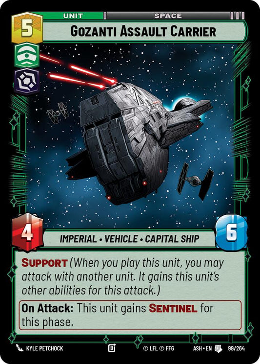 Gozanti Assault Carrier (99/264) (99/264) [Ashes of the Empire]