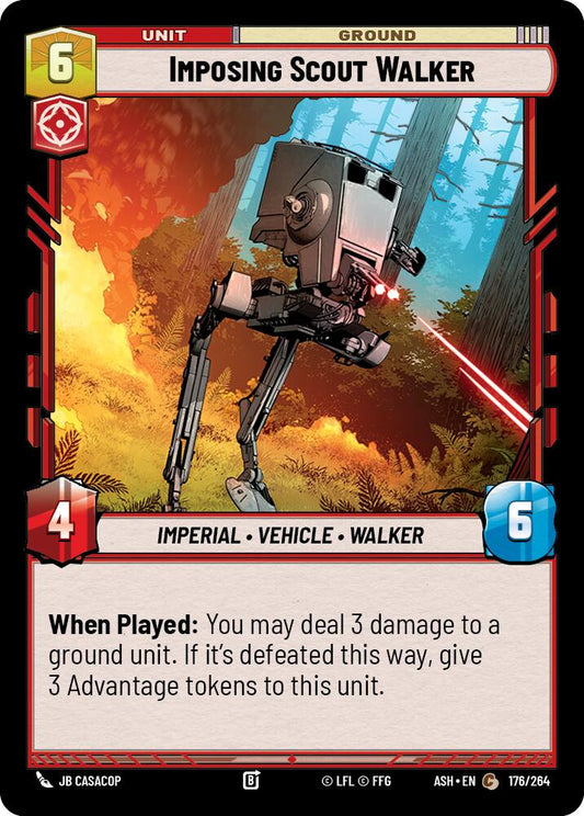 Imposing Scout Walker (176/264) (176/264) [Ashes of the Empire]