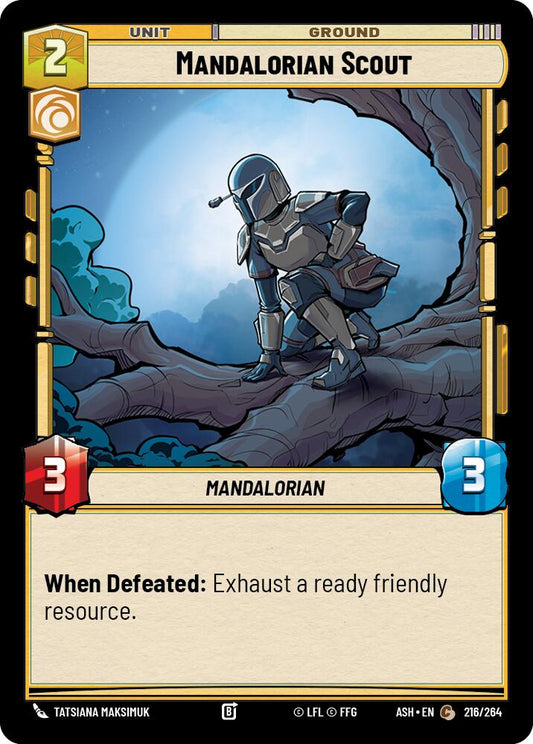 Mandalorian Scout (216/264) (216/264) [Ashes of the Empire]