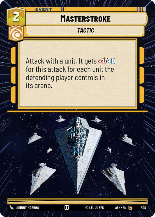 Masterstroke (498) (Hyperspace) (498) [Ashes of the Empire]
