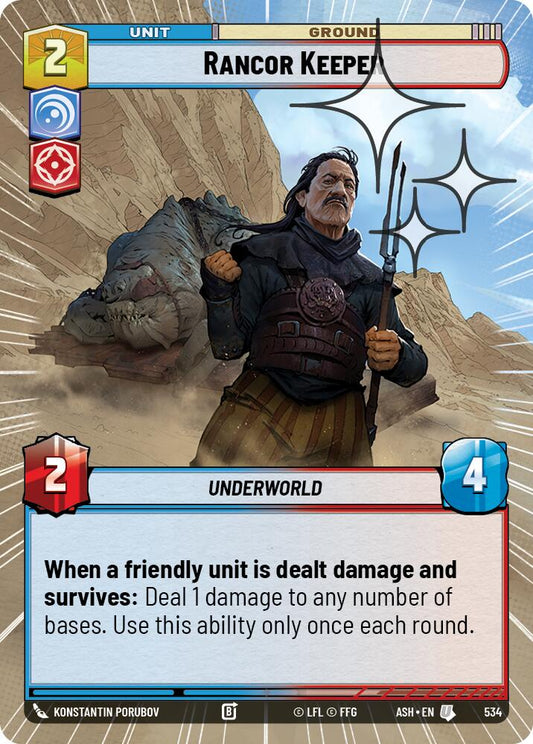 Rancor Keeper (534) (Hyperspace Foil) (534) [Ashes of the Empire]