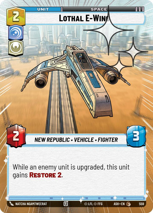 Lothal E-Wing (559) (Hyperspace Foil) (559) [Ashes of the Empire]