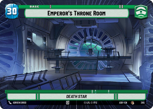Emperor's Throne Room // Shield (285 // t06) (Hyperspace) (285 // T06) [Ashes of the Empire]