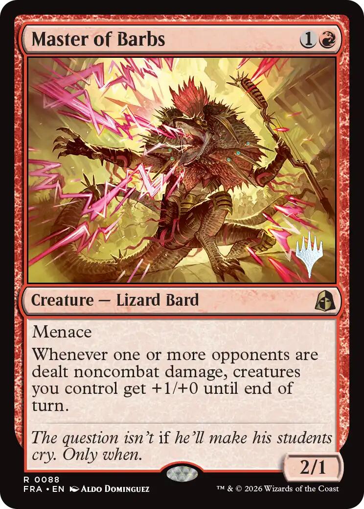 Master of Barbs [Reality Fracture Promos]