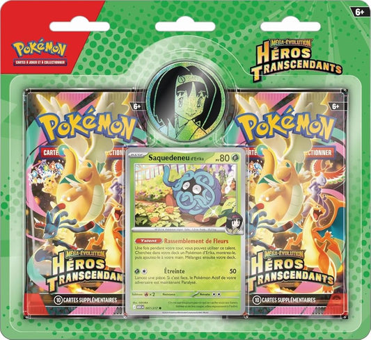 Mega Evolution: Héros Transcendants - Collection (Erika)