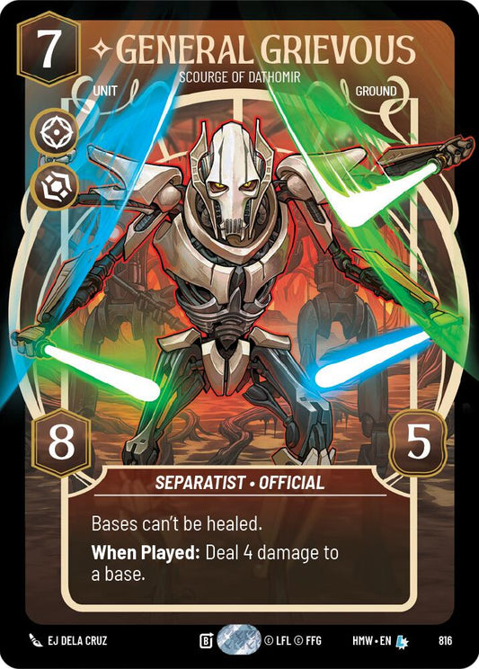 General Grievous - Scourge of Dathomir (816) (Prestige) (816) [Homeworlds]