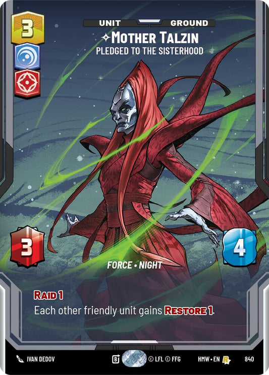 Mother Talzin - Pledged to the Sisterhood (840) (Prestige) (840) [Homeworlds]