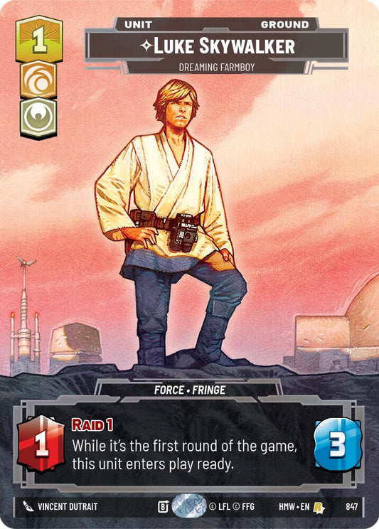 Luke Skywalker - Dreaming Farmboy (847) (Prestige) (847) [Homeworlds]