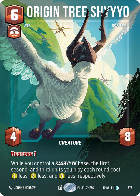 Origin Tree Shyyyo (876) (Prestige Foil) (876) [Homeworlds]