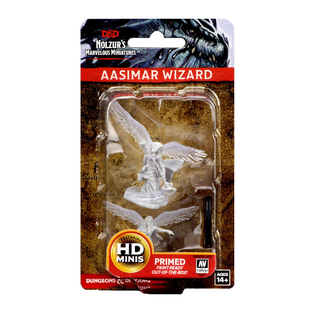 D&D Unpainted - Aasimar Wizard Female