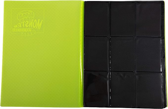 Monster Protector - Holofoil Highlighter Binder Yellow 9PKT