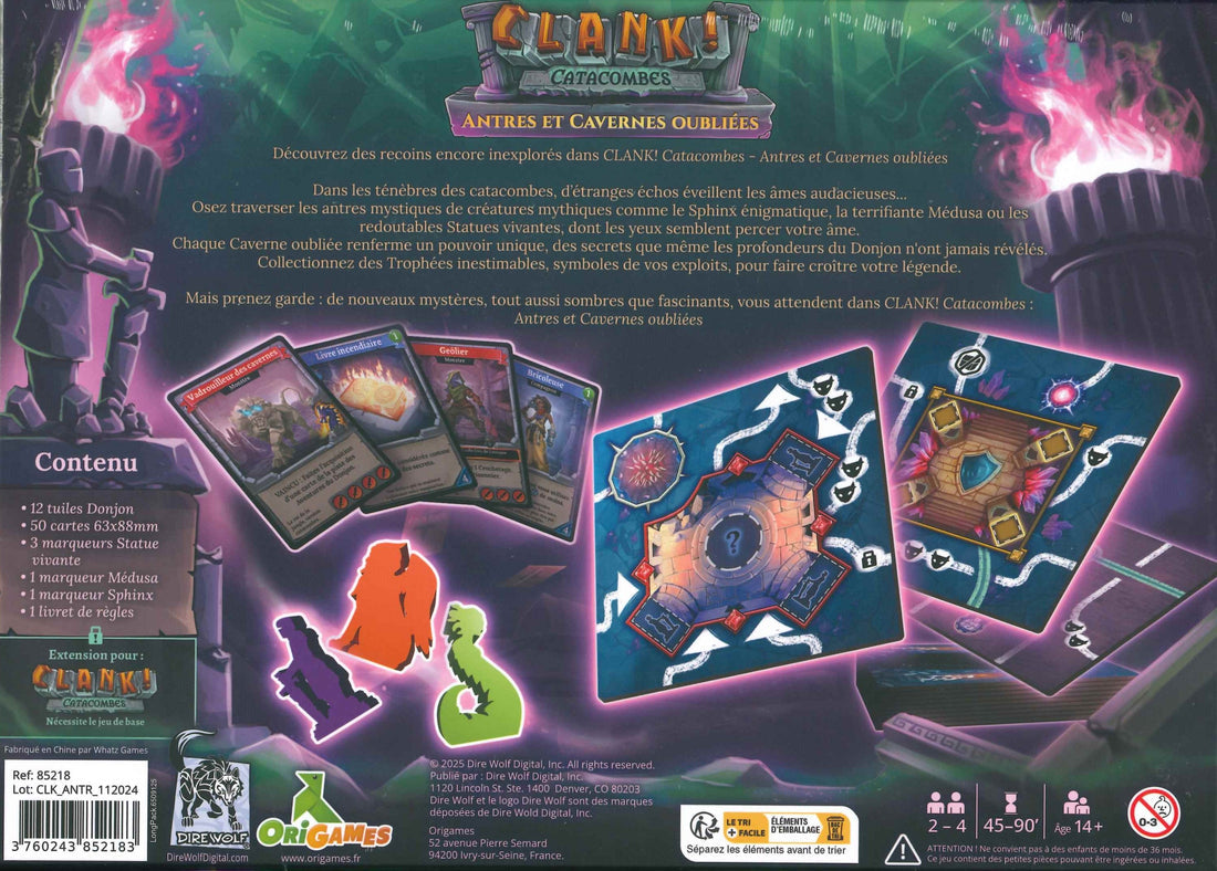 Clank! - Catacombes Ext. Antres et Cavernes Oubliées (FR)