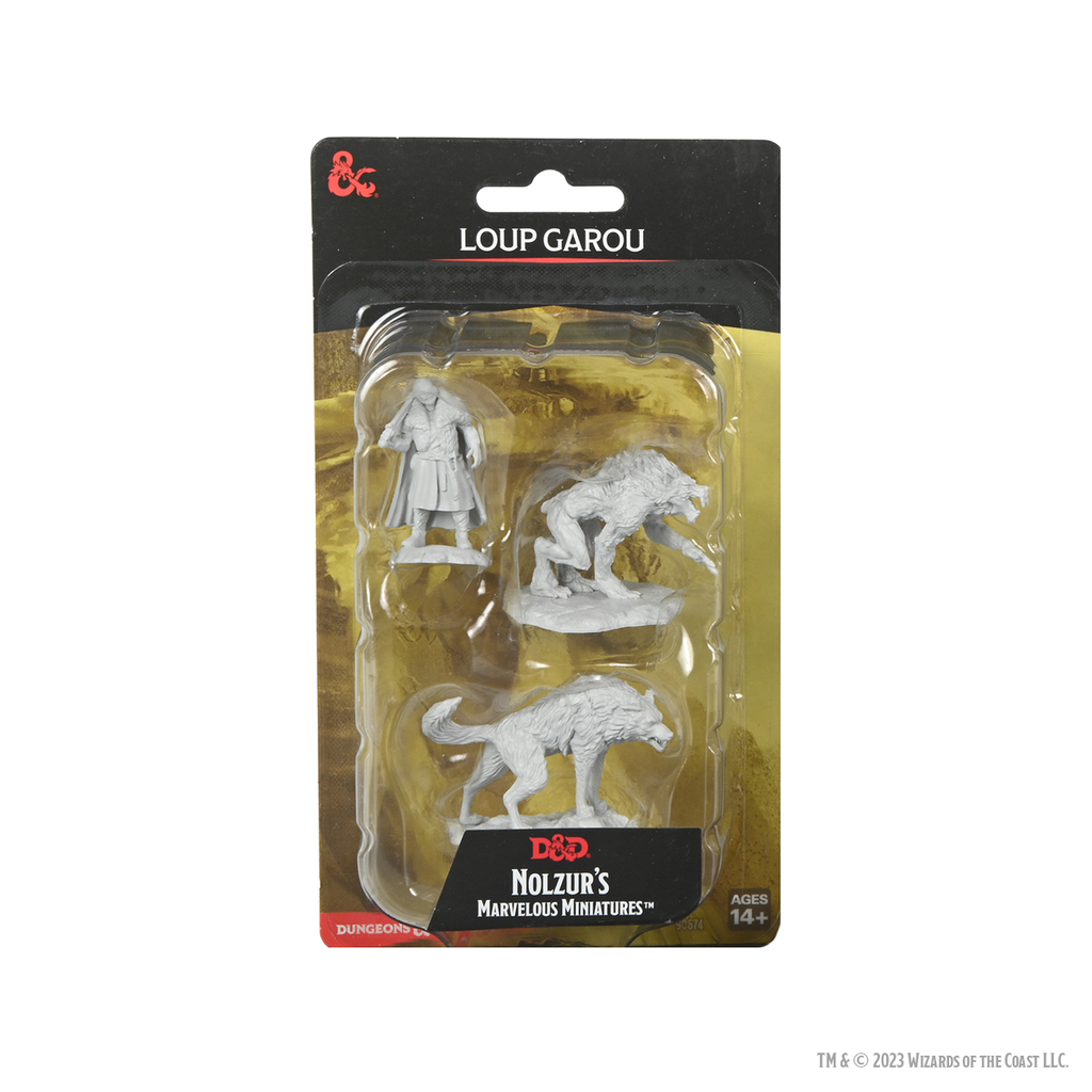 D&D Unpainted - Loup Garou