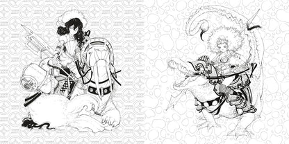 Pop Manga - Myths and Monsters coloring Book