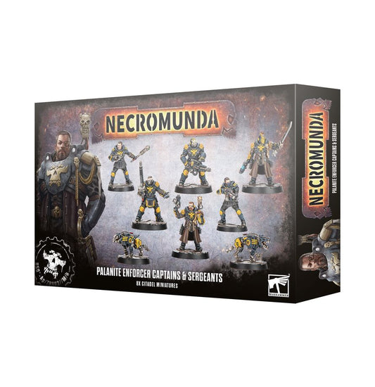 Necromunda Skirmish - Palanite Enforcer Captains & Sergeants