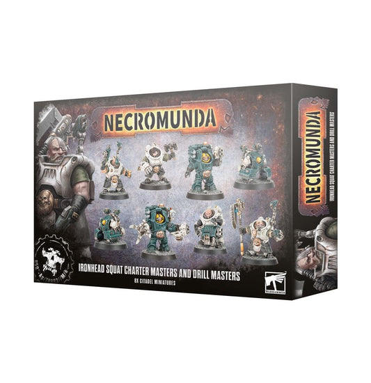 Necromunda Skirmish - Ironhead Squat Charter Masters and Drill Masters