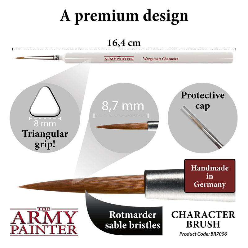 Army Painter - Wargamer: Character Brush