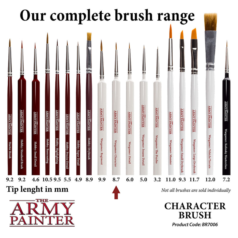 Army Painter - Wargamer: Character Brush