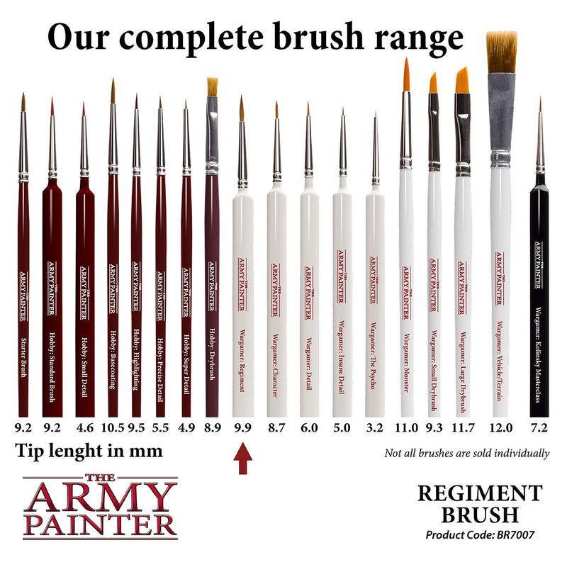 Army Painter - Wargamer: Regiment Brush