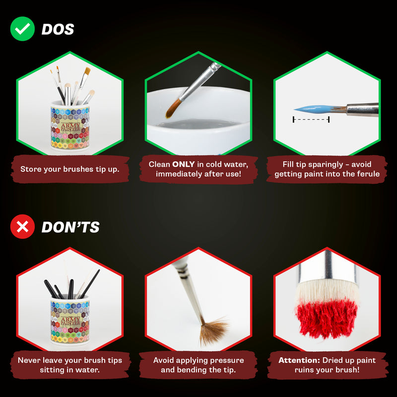 Army Painter - Wargamer: Large Drybrush Brush