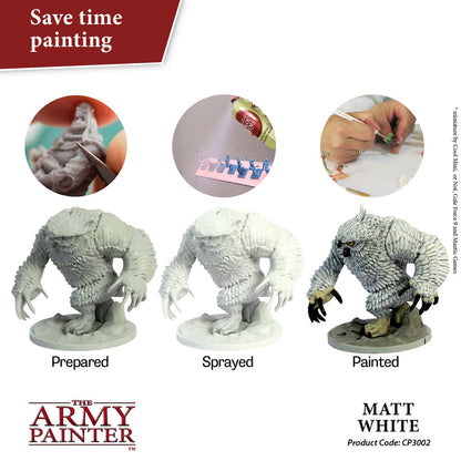 Army Painter Sprays - Colour Primer: Matt White