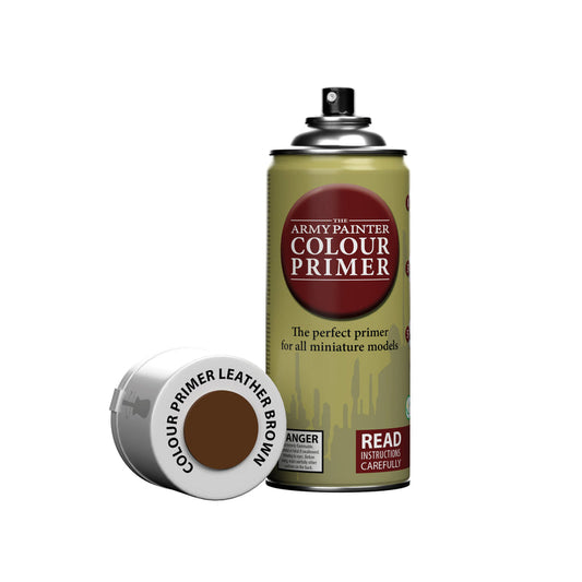 Army Painter Sprays - Colour Primer: Leather Brown