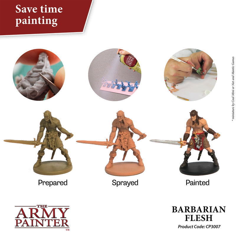 Army Painter Sprays - Colour Primer: Barbarian Flesh