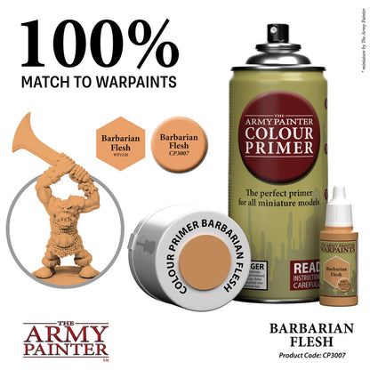 Army Painter Sprays - Colour Primer: Barbarian Flesh