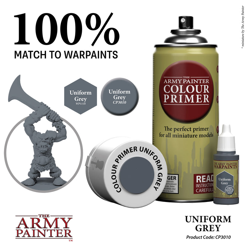 Army Painter Sprays - Colour Primer: Uniform Grey
