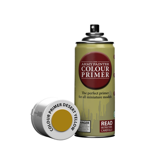 Army Painter Sprays - Colour Primer: Desert Yellow