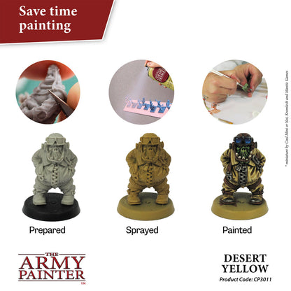 Army Painter Sprays - Colour Primer: Desert Yellow
