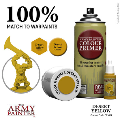 Army Painter Sprays - Colour Primer: Desert Yellow