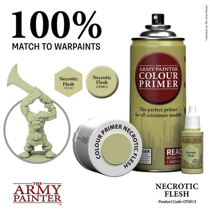 Army Painter Sprays - Colour Primer: Necrotic Flesh