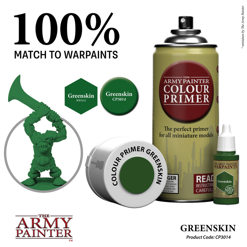 Army Painter Sprays - Colour Primer: Greenskin