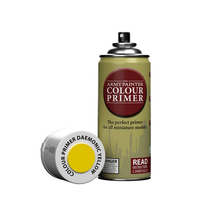 Army Painter Sprays - Colour Primer: Daemonic Yellow