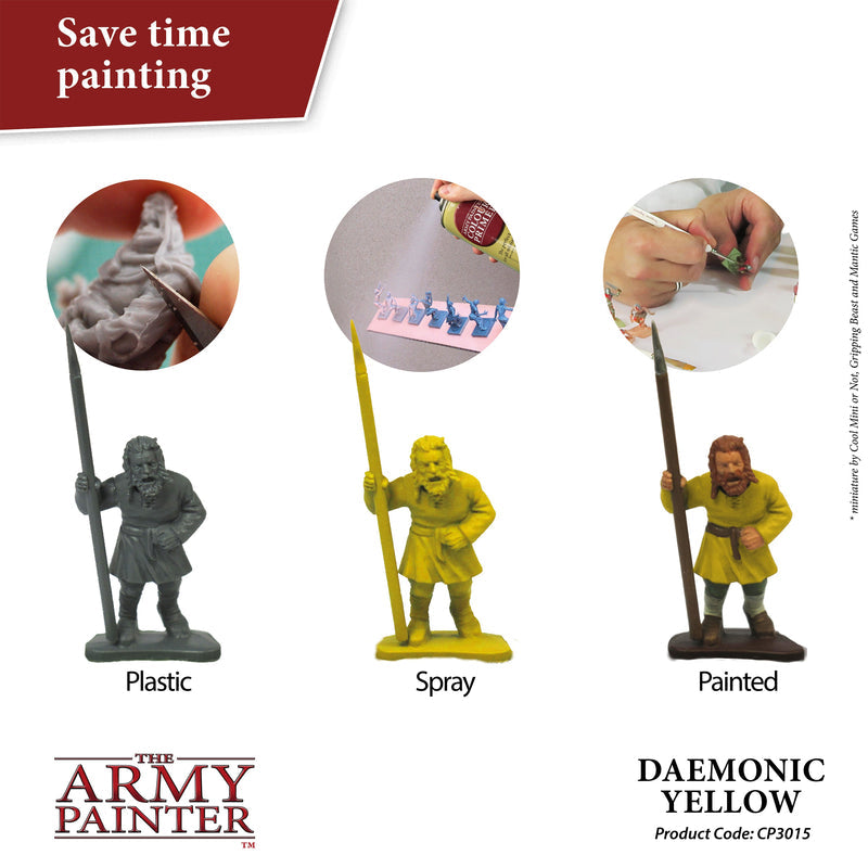 Army Painter Sprays - Colour Primer: Daemonic Yellow