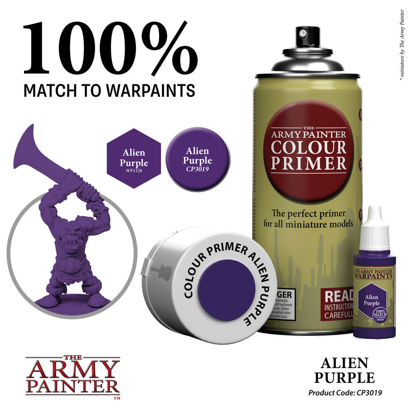 Army Painter Sprays - Colour Primer: Alien Purple