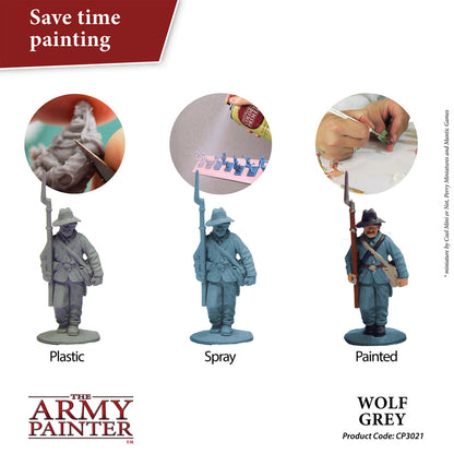 Army Painter Sprays - Colour Primer: Wolf Grey