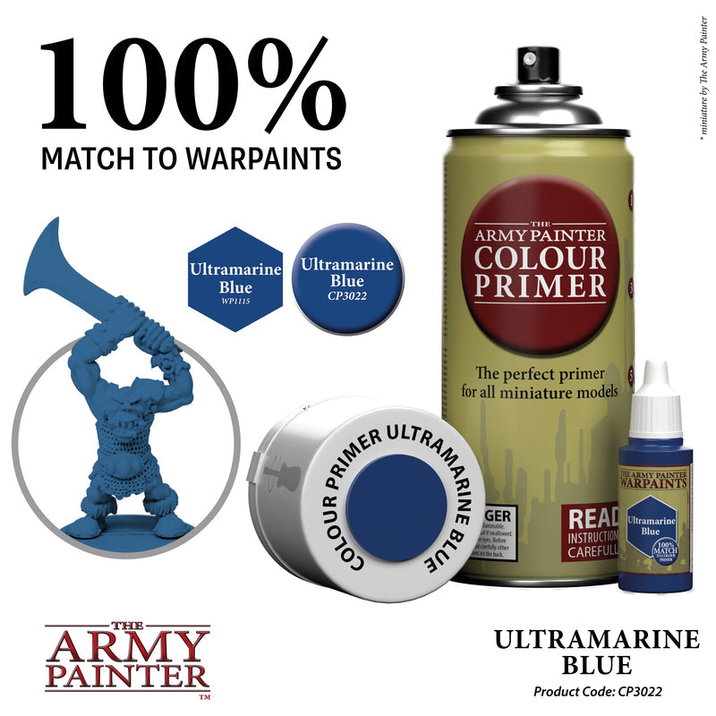 Army Painter Sprays - Colour Primer: Ultramarine Blue