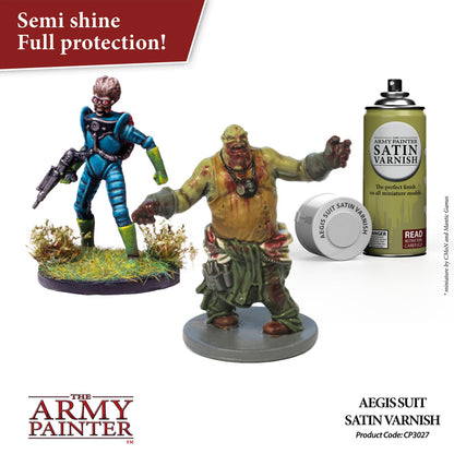 Army Painter Sprays - Colour Primer: Aegis Suit Satin Varnish