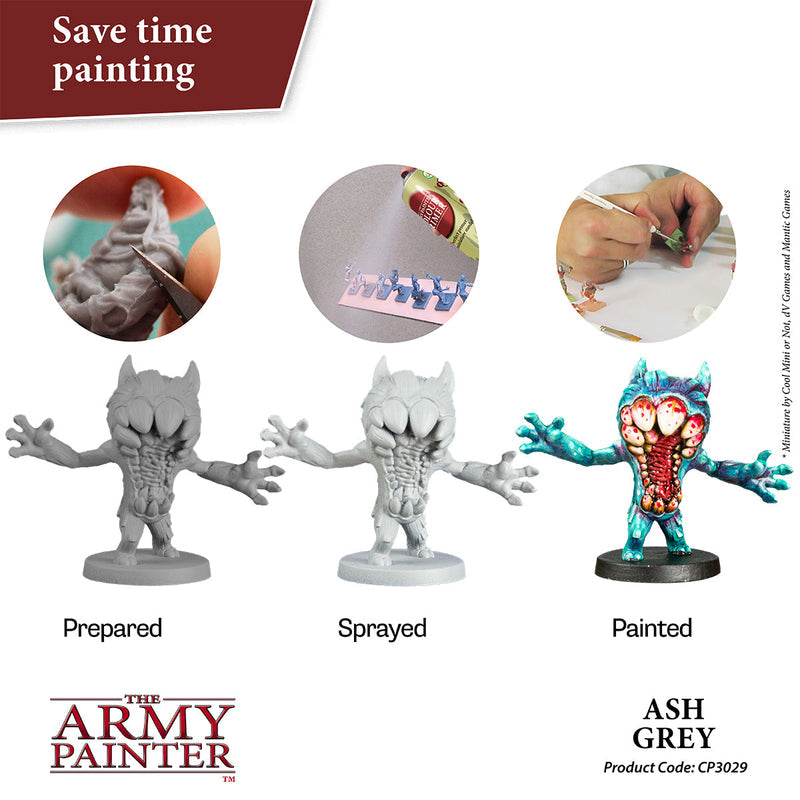 Army Painter Sprays - Colour Primer: Ash Grey