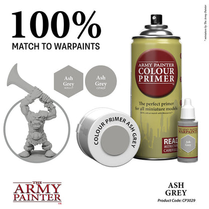 Army Painter Sprays - Colour Primer: Ash Grey
