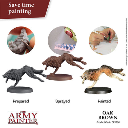 Army Painter Sprays - Colour Primer: Oak Brown