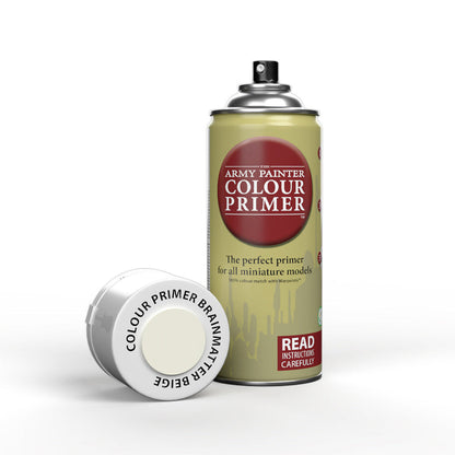 Army Painter Sprays - Colour Primer: Brainmatter Beige