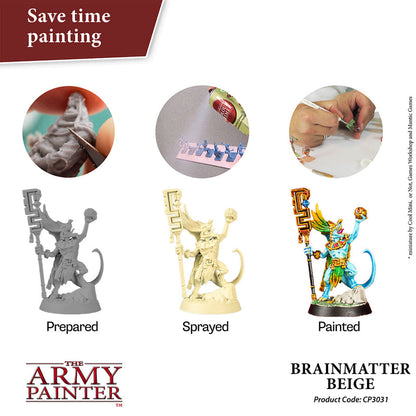 Army Painter Sprays - Colour Primer: Brainmatter Beige
