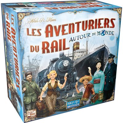 Les Aventuriers du Rail - Autour du Monde (FR)