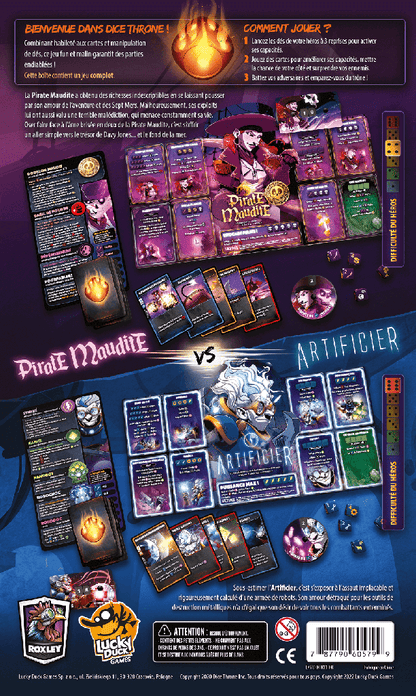 Dice Throne Saison 2 - Pirate Maudite vs Artificier (FR)