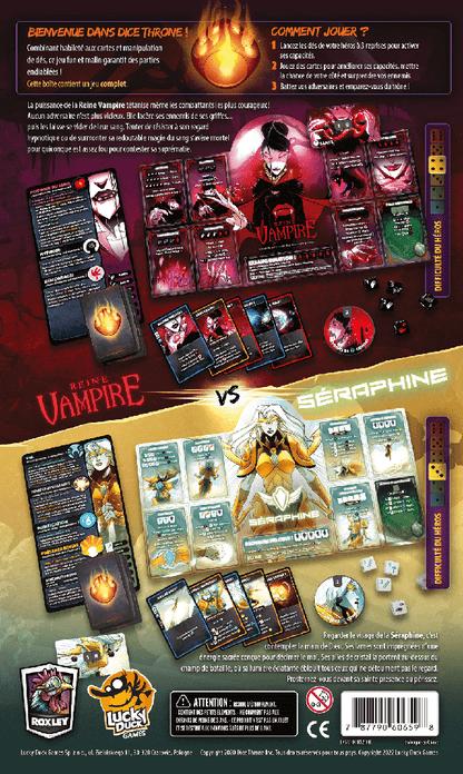Dice Throne Saison 2 - Séraphine vs Reine Vampire (FR)