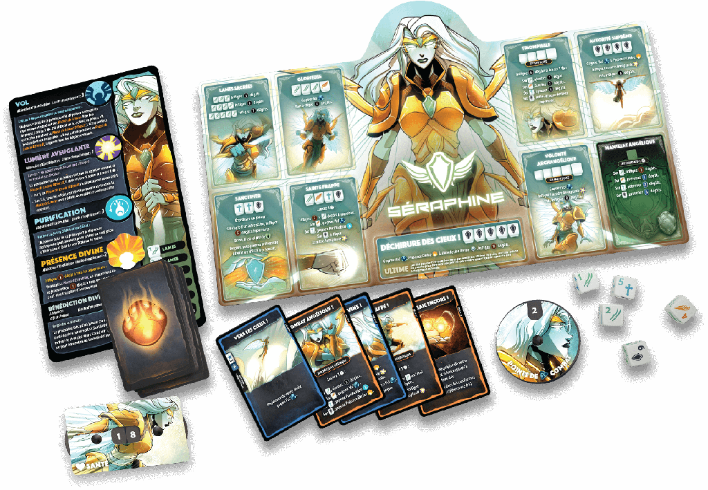 Dice Throne Saison 2 - Séraphine vs Reine Vampire (FR)